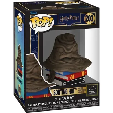 Funko Pop! SFX: Harry Potter - Sorting Hat #203 Vinyl Figure (with Sound)