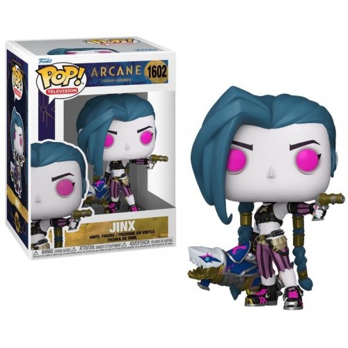 Funko Pop! Television: Arcane League of Legends - Jinx #1602 Vinyl Figure