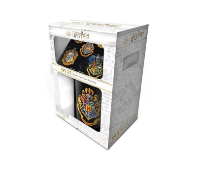 Pyramid: Harry Potter - Crest Gift Set (Mug, Coaster & Keychain) (GP86732)