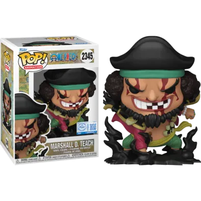 Funko Pop! Animation: One Piece - Marshall D. Teach (Black Hole) (Special Edition) #2345 Vinyl Figure