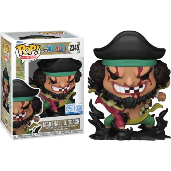 Funko Pop! Animation: One Piece - Marshall D. Teach (Black Hole) (Special Edition) #2345 Vinyl Figure