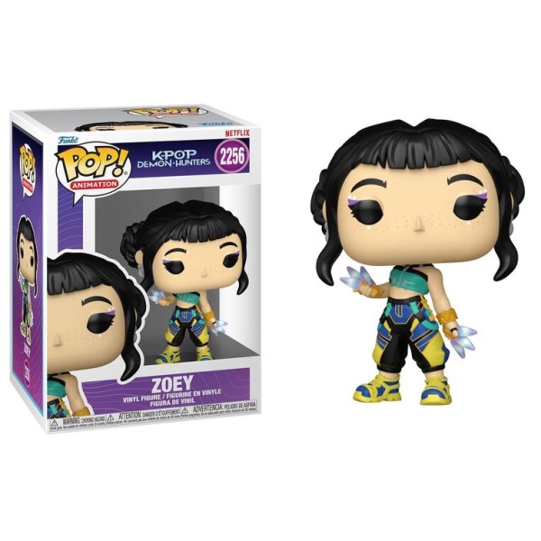 Funko Pop! Animation: K-pop Demon Hunters - Zoey #2256 Vinyl Figure