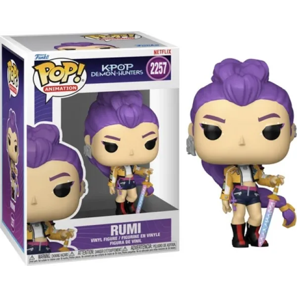 Funko Pop! Animation: K-pop Demon Hunters - Rumi #2257 Vinyl Figure