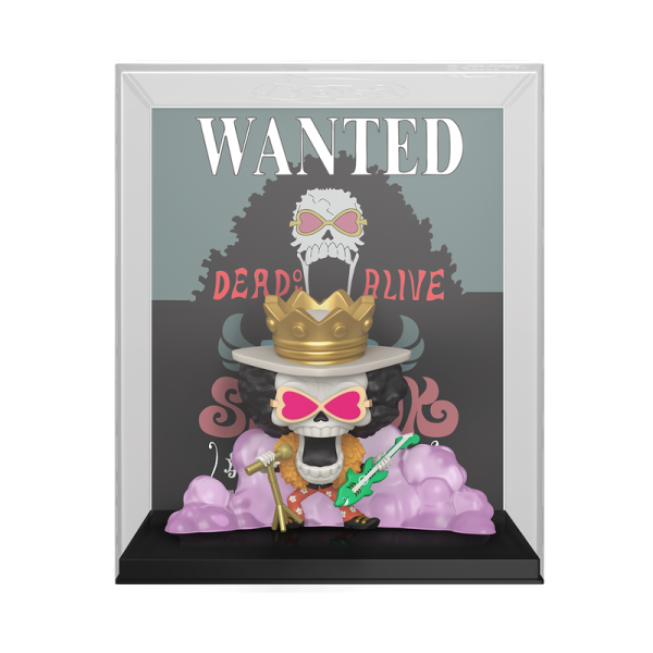 Funko Pop! Game Cover: One Piece - Brook (Wanted) (Special Edition) #2220 Vinyl Figure