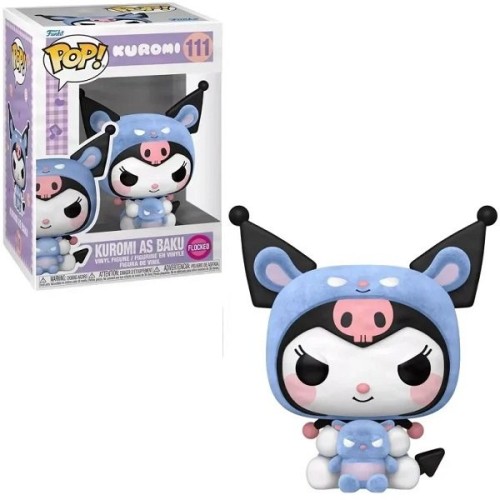 Funko Pop!: Kuromi - Kuromi as Baku (Flocked) #111Vinyl Figure