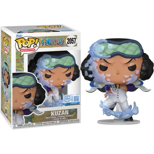 Funko Pop! Animation: One Piece - Kuzan (Ice Block Partisan) (Special Edition) #2057 Vinyl Figure Funko Pop! Animation: One Piece - Kuzan (Ice Block Partisan) (Special Edition) #2057 Vinyl Figure