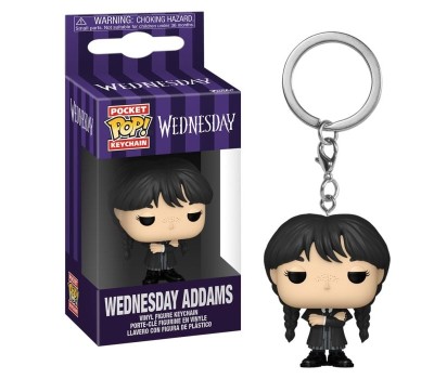 Funko Pocket Pop!: Wednesday - Wednesday Addams Vinyl Figure Keychain