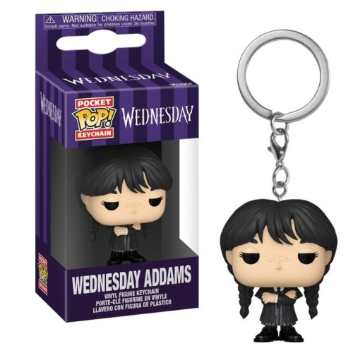Funko Pocket Pop!: Wednesday - Wednesday Addams Vinyl Figure Keychain
