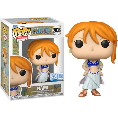 Funko Pop! Animation: One Piece - Nami (Alabasta) (Special Edition) #2036 Vinyl Figure Funko Pop! Animation: One Piece - Nami (Alabasta) (Special Edition) #2036 Vinyl Figure