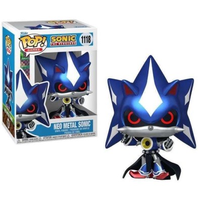Funko Pop! Games: Sonic The Hedgehog - Neo Metal Sonic #1118 Vinyl Figure