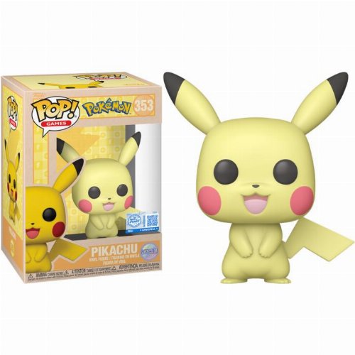 Funko Pop! Games: Pokemon - Pikachu (Soft Color) (Special Edition) #353 Vinyl Figure Funko Pop! Games: Pokemon - Pikachu (Soft Color) (Special Edition) #353 Vinyl Figure