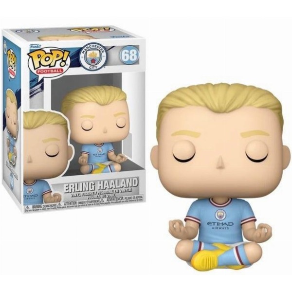Funko Pop! Football: Manchester City - Erling Haaland #68 Vinyl Figure