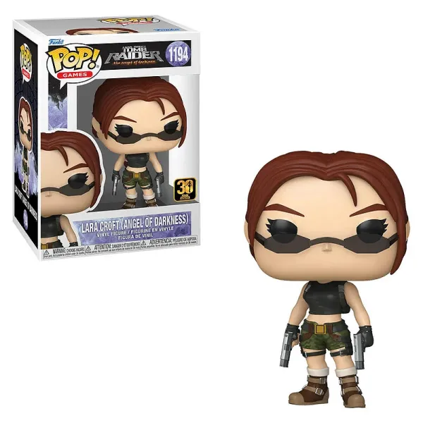 Funko Pop! Games: Lara Croft Tomb Raider The Angel of Darkness - Lara Croft (Angel of Darkness) #1194 Vinyl Figure