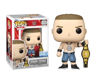 Funko Pop! WWE: John Cena with Spinner Belt (Special Edition) #203 Vinyl Figure