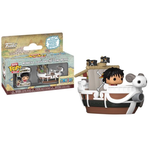 Funko Bitty Pop! Rides: One Piece - Monkey D. Luffy and The Going Merry Vinyl Figures