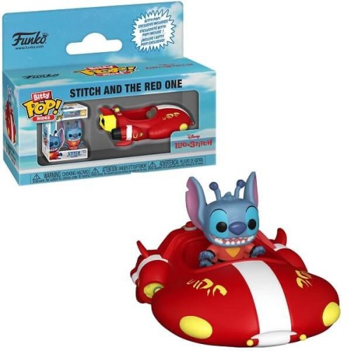 Funko Bitty Pop! Rides: Lilo and Stitch - Stitch and The Red One Vinyl Figures