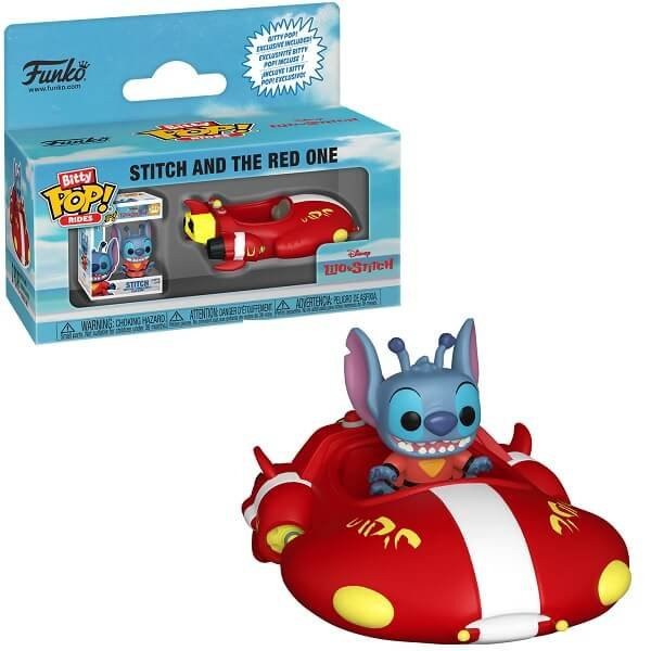 Funko Bitty Pop! Rides: Lilo and Stitch - Stitch and The Red One Vinyl Figures
