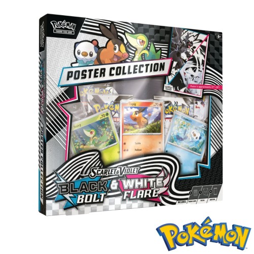 Pokemon TCG: Sv10.5 Black Bolt And White Flare - Unova Poster Collection (POK100401)