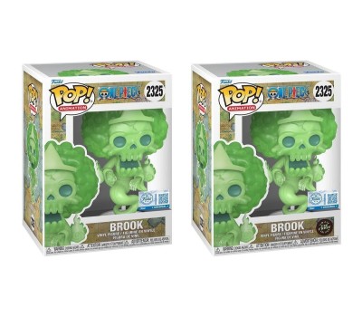 Funko Pop! Animation: One Piece - Ghost Brook (Special Edition) #2325Vinyl Figure BUNDLE 1+1 CHASE (Glows in The Dark*)