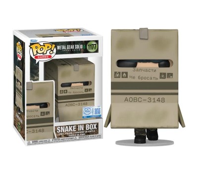 Funko Pop! Games: Metal Gear Solid: Snake Eater - Snake in Box (Special Edition) #1177 Vinyl Figure