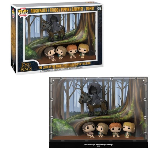 Funko Pop! Moments Deluxe: The Lord of the Rings - The Fellowship of The Ring - Ringwraith / Frodo / Pippin / Samwise / Merry #09 Vinyl Figure