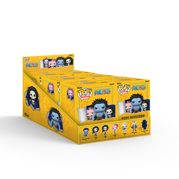 Funko Pop! Mystery: One Piece (Blind Box/Random) Vinyl Figures Display Case of 6