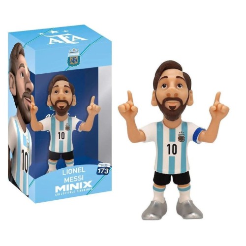 Minix Collectible Figurines: Football Stars - Argentina Messi Figure 12 cm (MNX77000)