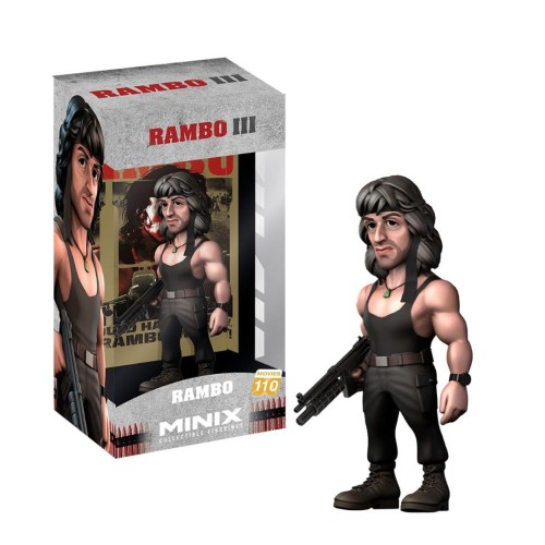Minix Collectible Figurines Movies: Rambo - Rambo With T-Shirt Figure 12 cm (MNXB7000)