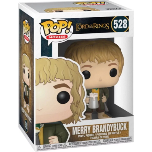 Funko Pop! Movies: The Lord Of The Rings - Merry Brandybuck #528 Vinyl Figure