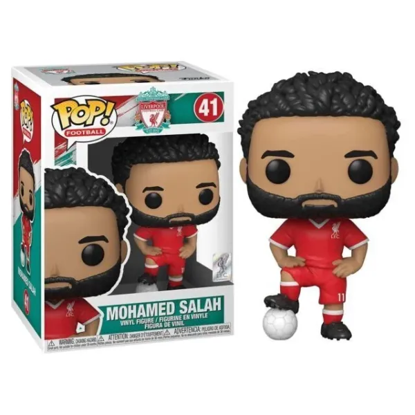 Funko Pop! Football: Liverpool - Mohamed Salah #41 Vinyl Figure