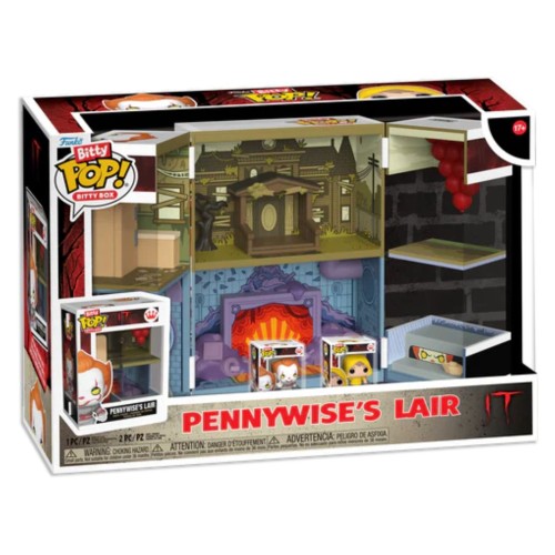 Funko Bitty Pop! Box: IT - Pennywise's Lair Vinyl Figures
