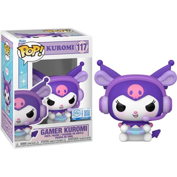 Funko Pop! Sanrio: Kuromi - Gamer Kuromi (Special Edition) #117 Vinyl Figure Funko Pop! Sanrio: Kuromi - Gamer Kuromi (Special Edition) #117 Vinyl Figure