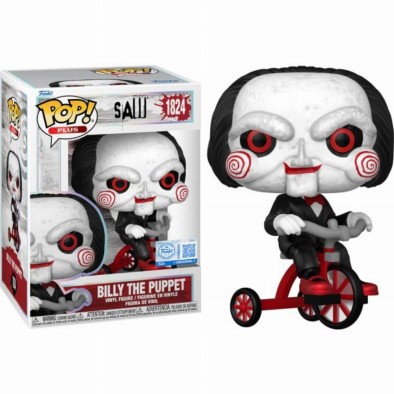 Funko Pop! Plus: Saw - Billy The Puppet on Tricycle (Special Edition) #1824 Vinyl Figure