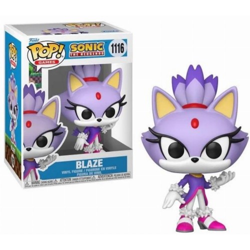 Funko Pop! Games: Sonic The Hedgehog - Blaze #1116 Vinyl Figure Funko Pop! Games: Sonic The Hedgehog - Blaze #1116 Vinyl Figure