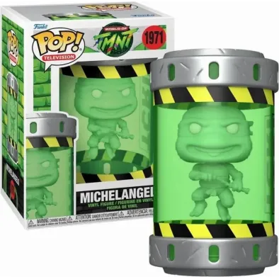 Funko Pop! Television: World of TMNT - Michelangelo (UV) #1971 Vinyl Figure