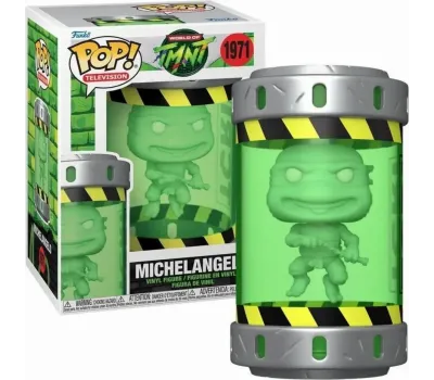 Funko Pop! Television: World of TMNT - Michelangelo (UV) #1971 Vinyl Figure