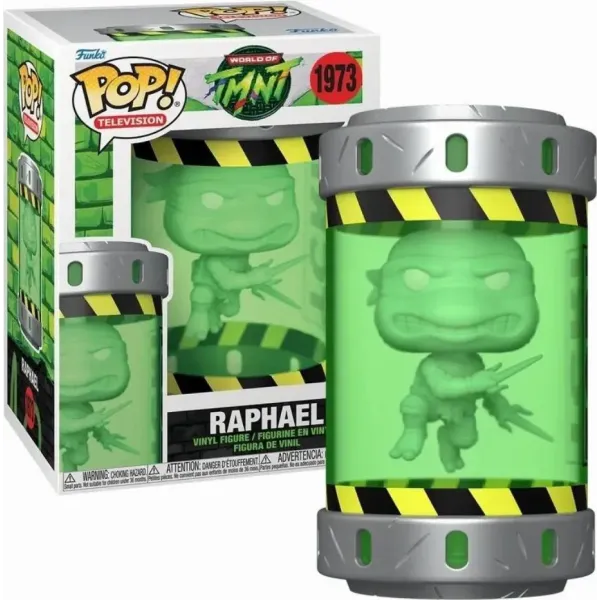 Funko Pop! Television: World of TMNT - Raphael (UV) #1973 Vinyl Figure