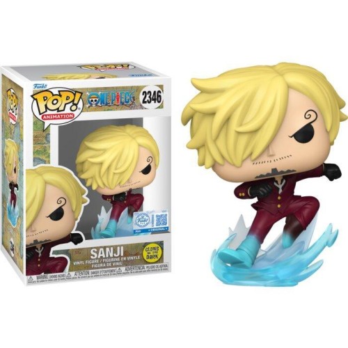 Funko Pop! Animation: One Piece - Sanji (Glows in The Dark) (Special Edition) #2346 Vinyl Figure