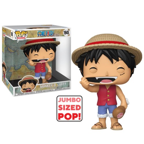 Funko Pop! Jumbo: One Piece - Monkey D. Luffy #1945 Vinyl Figure (10