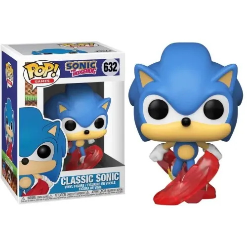 Funko Pop! Games: Sonic The Hedgehog 30Th Anniversary - Classic Sonic #632 Vinyl Figure