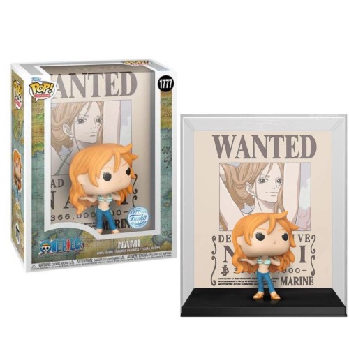 Funko Pop! Game Cover: One Piece - Nami (Wanted) (Special Edition) #1777 Vinyl Figure
