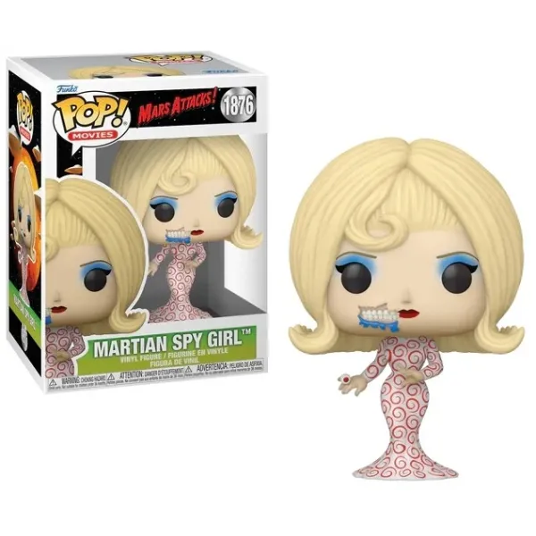 Funko Pop! Movies: Mars Attacks - Martian Spy Girl #1876 Vinyl Figure