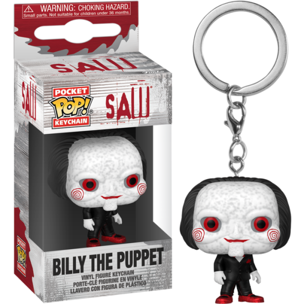 Funko Pocket Pop!: Saw (10th Anniversary) - Billy The Puppet Vinyl Figure Keychain