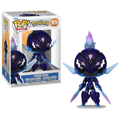 Funko Pop! Games: Pokemon - Ceruledge Malvalame/Azugladis #1076 Vinyl Figure