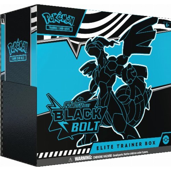 Pokemon TCG: Scarlet & Violet - Black Bolt Elite Trainer Box (POK100372) Pokemon TCG: Scarlet & Violet - Black Bolt Elite Trainer Box (POK100372)