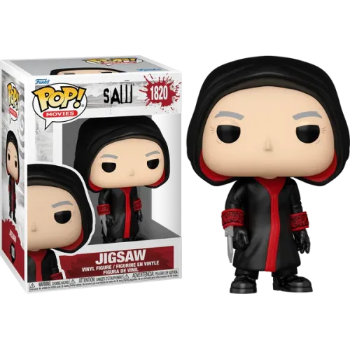 Funko Pop! Movies: Saw (10th Anniversary) - Jigsaw (Killer)* #1820 Vinyl Figure