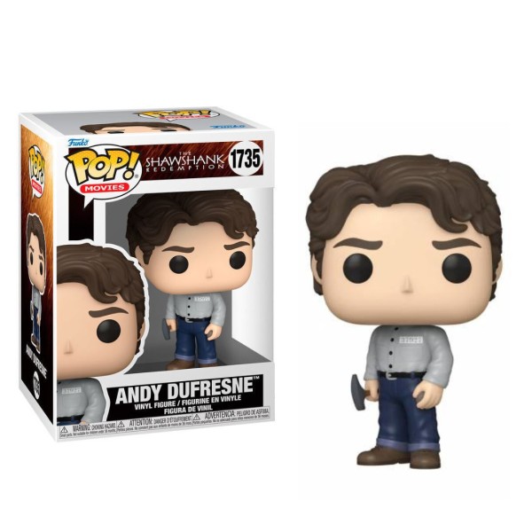Funko Pop! Movies: The Shawshank Redemption - Andy Dufresne #1735 Vinyl Figure Funko Pop! Movies: The Shawshank Redemption - Andy Dufresne #1735 Vinyl Figure