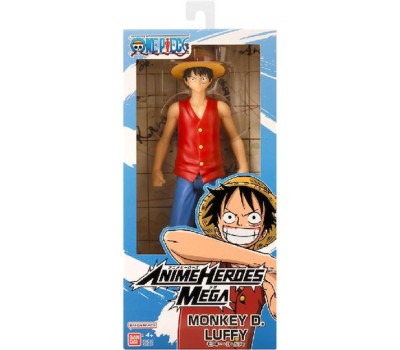 Bandai Anime Heroes Mega World Collectable: One Piece - Monkey D. Luffy Action Figure (30cm) (38331)