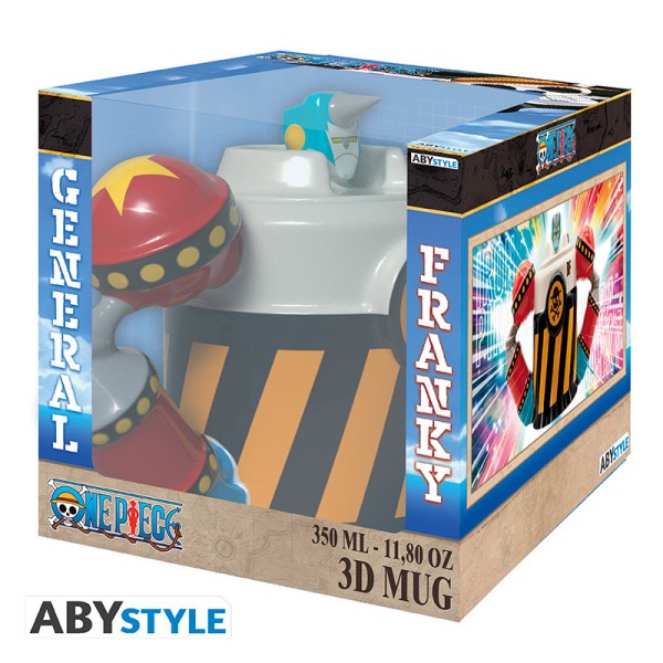 Abysse: One Piece - Iron Pirate Franky Shogun 3D Mug (ABYMUGA547)