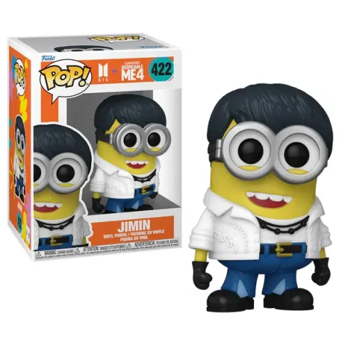 Funko Pop! Rocks: Despicable Me 4 x BTS - Jimin #422 Vinyl Figure